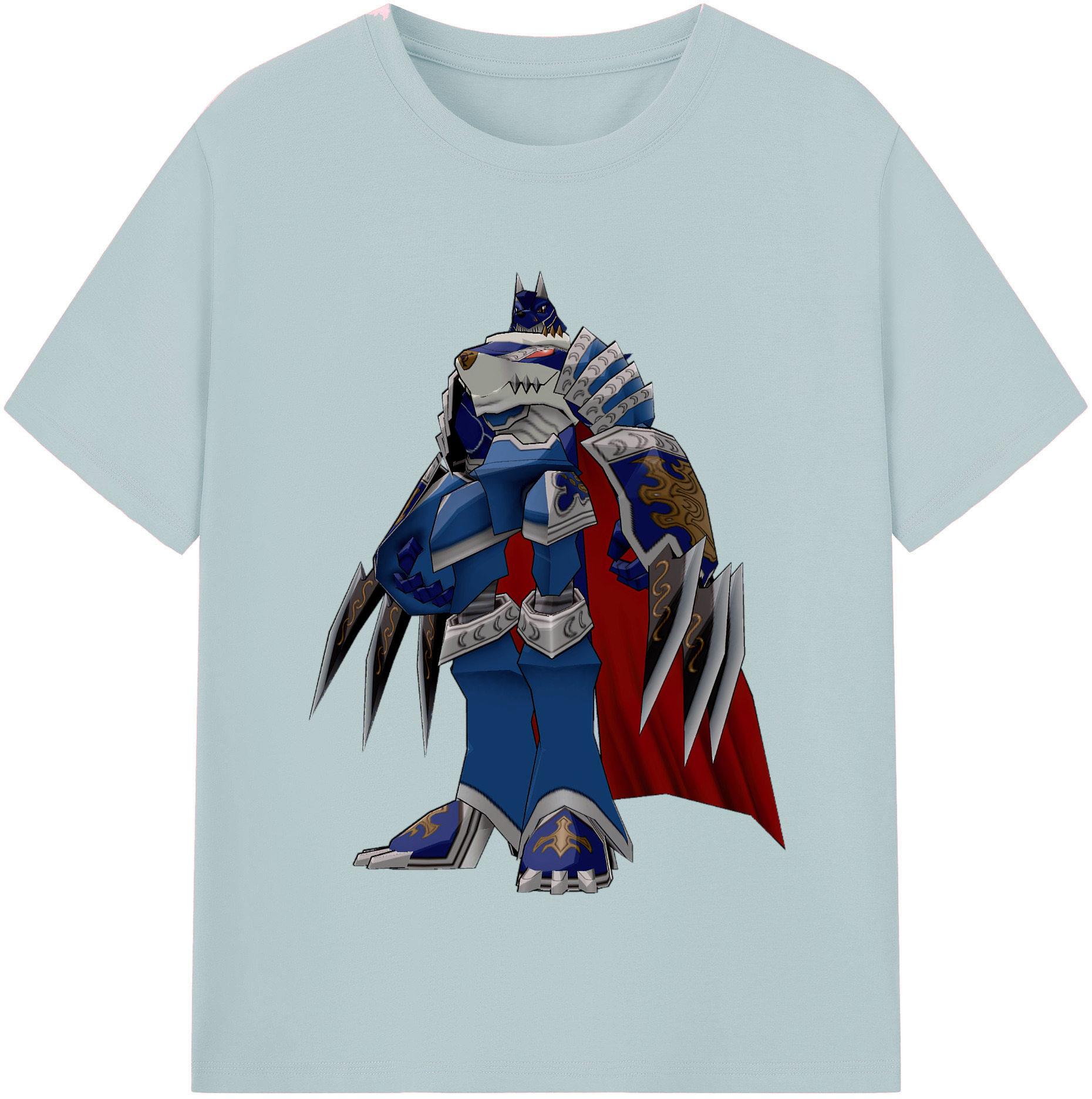 （画像用） Digimon デジタルモンスター/デジモン 綿100％半袖Tシャツ（フロントプリント）